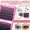 Extensiones De Pestañas 9-18mm 800pcs Para Maquillaje Diy