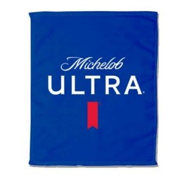 Michelob Ultra Beer Logo Bar Towel, Blue