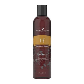 V-6 Enhanced Vegetable Oil Complex by Young Living, 8 Ounces, Topical