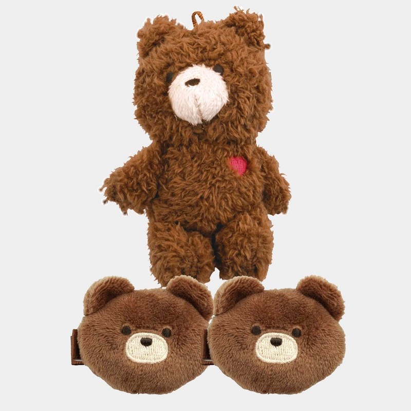 Skater ZBCM1-A Plush Ball Chain Mascot Pompon's Bear