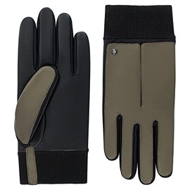 Roeckl Men's Copenhagen Touch Leather Gloves, Moss, 8, Green (moss)