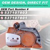 Adefol 537107803 Clutch Cover Assembly，340 Chain Brake Cover Assy for