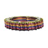 UPANBIKE Bike Narrow Wide Chainring 104 BCD Round Shape Single