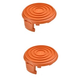 MOECSHSY Trimmer Spool Cover Cap,Durable Spool Cap for Worx Compatible with WG105-124, Trimmer Spool Cover Replacement For McGregor MET4530 MET3525 (2 PCS)