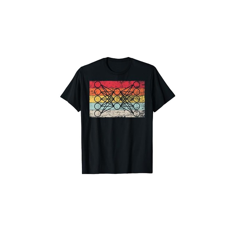 AUTOENCODER Neural Net AI Deep Learning Robot Vintage Style T-Shirt