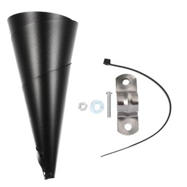 KONTONTY Wild Bird Feeder Squirrel Durable PVC for Outdoor Birds Feeder Protector for Squirrels