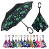 MRTLLOA 40/49/56 Inch Oversize Windproof Inverted Reverse Upside Down Umbrella,
