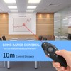 Presentation Clicker, Ergonomic Wireless Presenter Remote Control with USB Wireless