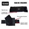 Faja De Tres Velcros + Vendas Para Rodillas Gym Pack