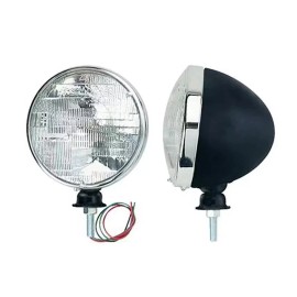 SHOW STOPPER Black Dietz STYLE 7" Head Light Buckets w/ Sealed Standard Beam W91231BK