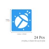 ONEBO Pack of 24 Reusable Hollow Painting Stencils, DIY Drawing