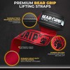BEAR GRIP Straps - Premium Neoprene Padded Heavy Duty Double