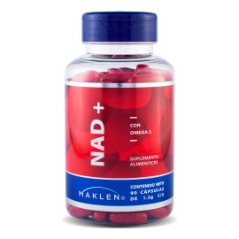 Nad+ Omega 3 90 Softgels Antioxidante Celular Maklen Sin Sabor
