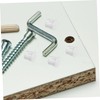 ULTECHNOVO 100pcs Screw Blocking Screws Round Hole Plug Entry Door