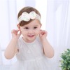 Fashband Baby Girls Hair Bands Elastic Lace Bow Knot Hair