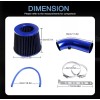 AICARS Car Cold Air Intake Filter Induction Kit 3" Pipe