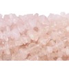 Platinum Rose Pink Quartz 2-12mm Medium Chip Beads with 0.5-1.5mm