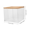 Beavorty Clear Acrylic Tissue Box Holder for Facial Tissues Napkins