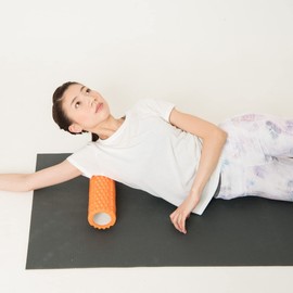 Villa Body Foam Roller, Normal Type, Diameter 3.9 x 11.8 inches (10 x 30 cm) (Green)