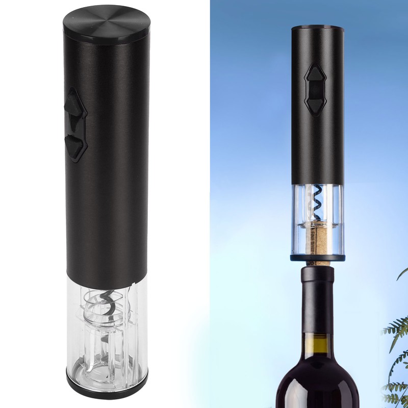 Electric Wine Corkscrew Automatic Cordless Wine Bottle Opener with Foil