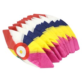 Japanese Paper Balloons, 7.1 inches (18 cm), 10 Pieces