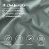 Monbix Queen Comforter Set - 7 Pieces Sage Green Bed