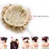Donut Chignon Clip in Hair Bun Extensions Hairpieces Drawstring Updo