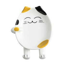 Jzhen Spoon Rest Pot Lid Holder Lid Holder Multifunctional Shelf Ceramic Spoon Holder Stand Holder Shelf for Pot Lid and Cooking Spoon