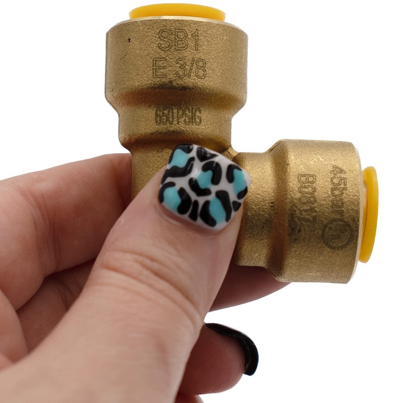 Supplying Demand SB1 3/8 Inch 90 Degree Elbow Quick Connect