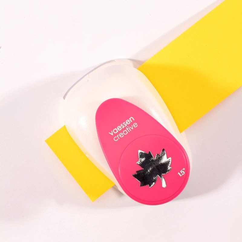 Vaessen Creative Craft Paper Punch L, Maple Leaf, for DIY