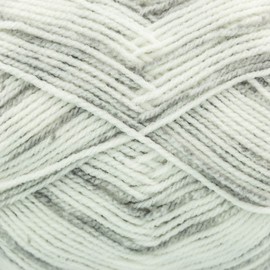 King Cole 1944505 Stripe DK Grey Stripe Yarn - 290M, 100g