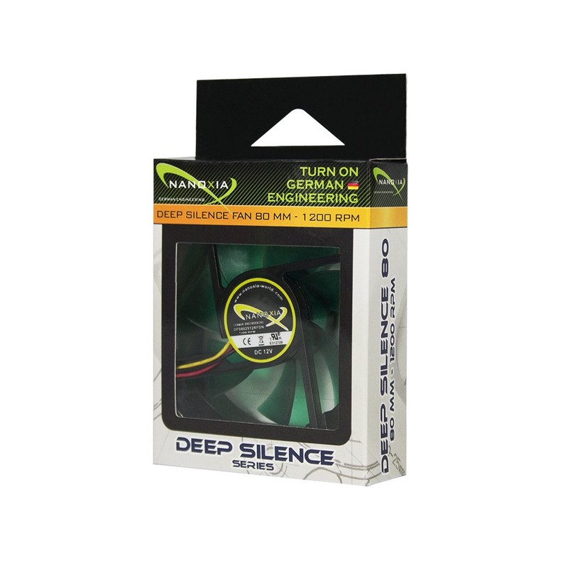 Nanoxia Deep Silence 80-1200, 80 x 80 x 25 mm,