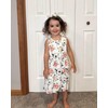 HINTINA 3T Toddler Little Girls Sleeveless Floral Print Spring Summer