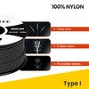 BROTREE Paracord 2mm 30M 100% Nylon Rope 1 Strand Parachute