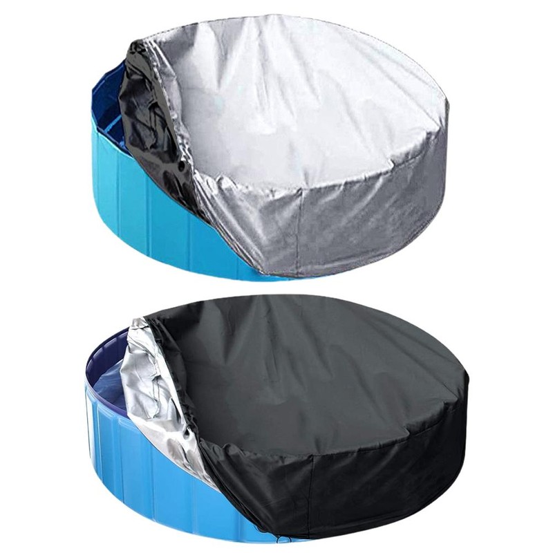 Pool Protective Cover Foldable Kids Pet Pool Bathtub Cover for