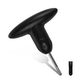 Black Spanner for Golf Clubs, Golf Key Replacement Tool, Driver Shaft Adapter, Golf Torque Wrench Spike, Golf Club Adjuster, Golf Screwdriver with Protective Head