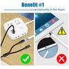 AGVEE 5ft USB-C Male to Lightning Female Charging Pencil Adapter