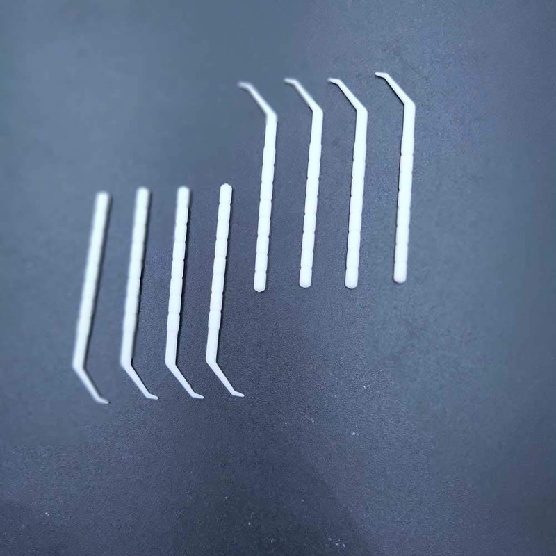 Angled toothpick Scalerpick White Plastic Household Teeth Cleaning Curved Hook