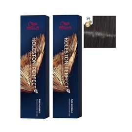 Wella Koleston Perfect ME+ Pure Naturals 3/0 Dark Brown/Natural 60 ml Pack of 2