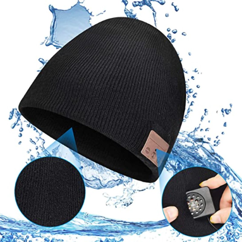 Bluetooth Hat Acrylic Fast Transmission Speed Stable Keep Warm Headset