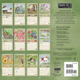 WSBL Garden Birds 2026 12X12 Wall Calendar (26997001681)