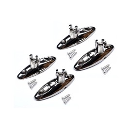 Mxeol Quick Release Deck Hinge Bimini Swivel Mount Stainless Steel 4 Packs