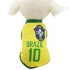 RIOSTUDIO Dog Clothes, Spring, Summer, Tank Top, Cool Soccer Uniform,