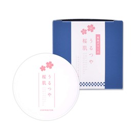 Horse Oil Cream, Moisturizing Cherry Skin, 1.6 oz (45 g), Full Body Moisturizing, Cherry Blossom Scent, Natural Oil and Fat, Beeswax, Tocopherol, Beeswax Cream, Skin Care, Dry Skin, Sensitive Skin, Sakura