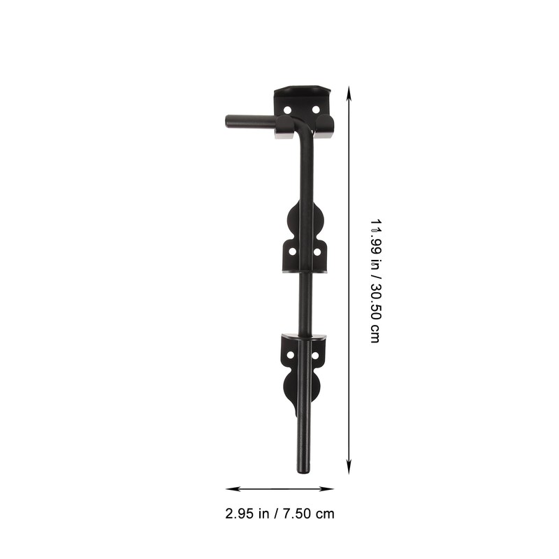 Mobestech Gate Puller Stainless Steel Strong Round Bar Latch 12