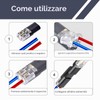 30 Pezzi Connettori 18-22 AWG, Connettori Bassa Tensione, Cavi a