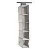 Closet Organizer Hanging Cabinet with 5 Compartments Organizer for Closet