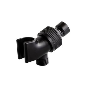 Original StoneStream Adjustable Wall Shower Adapter and Holder for Handheld Showerheads - Matte Black