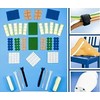 Wenko 209 Piece Protector Set / Velcro Set Felt Gliders