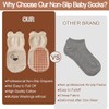 HABNI 5 Paar Rutschfeste Socken für Baby, Baby Socken Baumwolle,